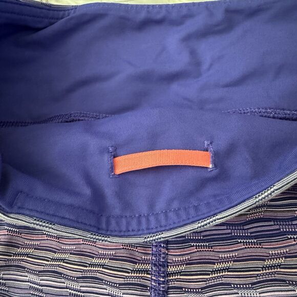 Lululemon Cropped Leggings Women’s Run Inspire Crop II Luxtreme Space Dye Size 4 - Picture 9 of 12